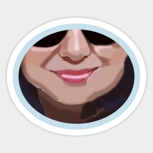 Face of a Friend Sticker